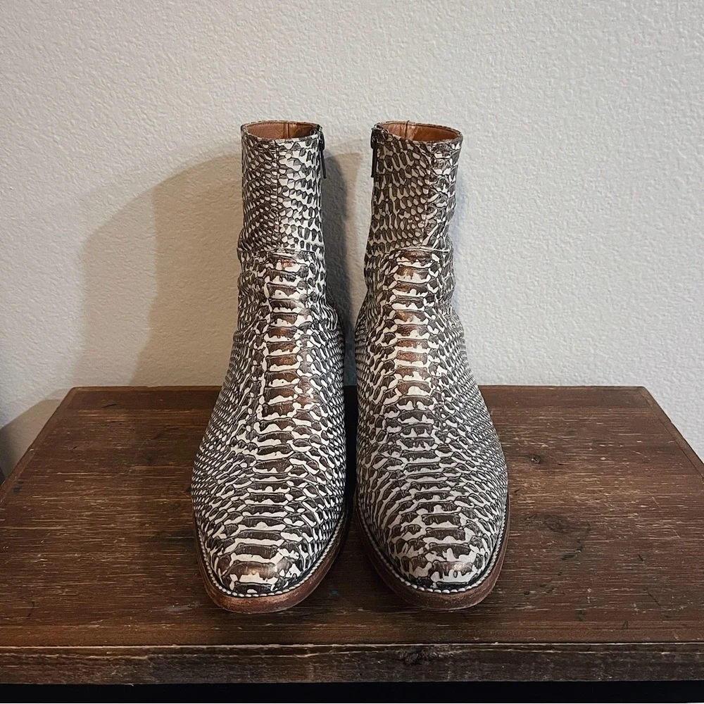 Men’s Python Boots - Picture 4 of 4
